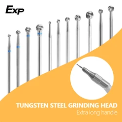 Exp Tandheelkundige Chirurgische Handpiece Bur Diameter 2.35 Mm Wolfraam Staal Ronde Boor Optionele Lengte 45Mm 70Mm 125Mm Wolfraam Stalen Boor