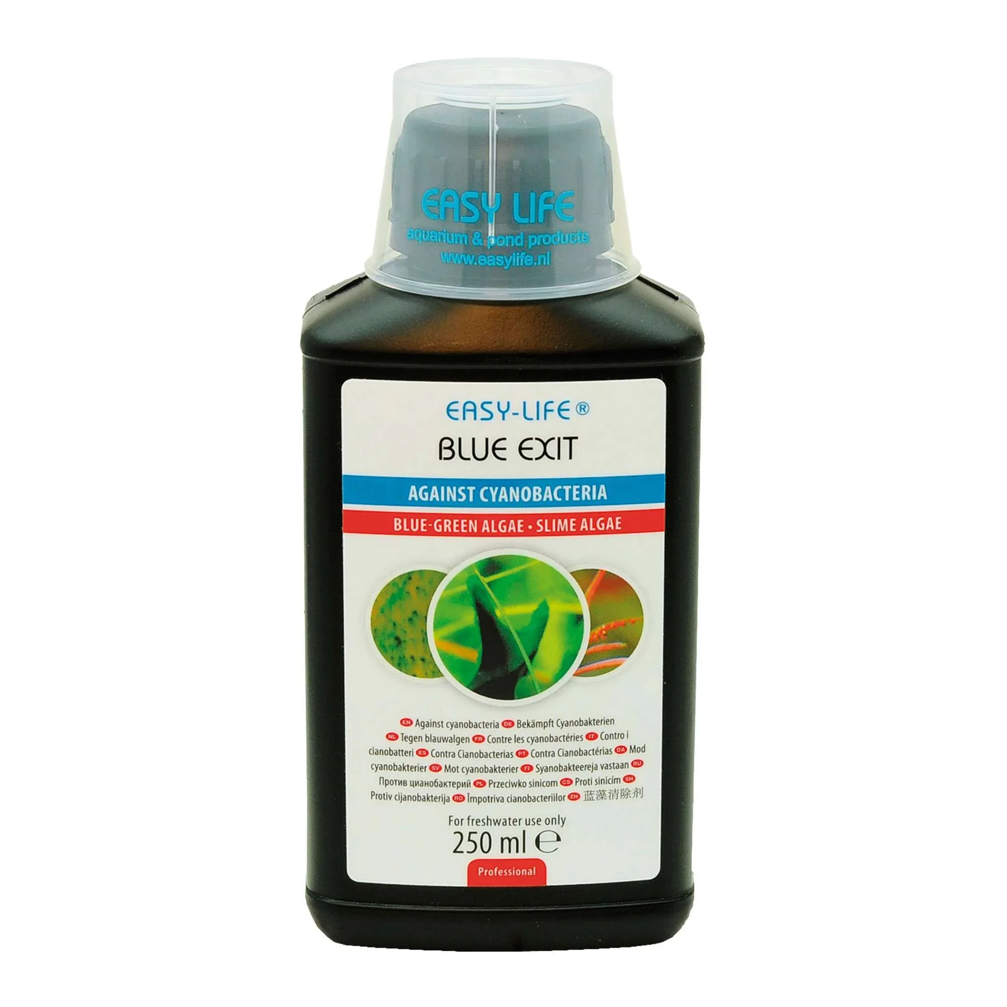 Easy Life Tratamiento Anti-Algas Azul para Acuarios de Agua Dulce - Elimina Algas Cianobacterias