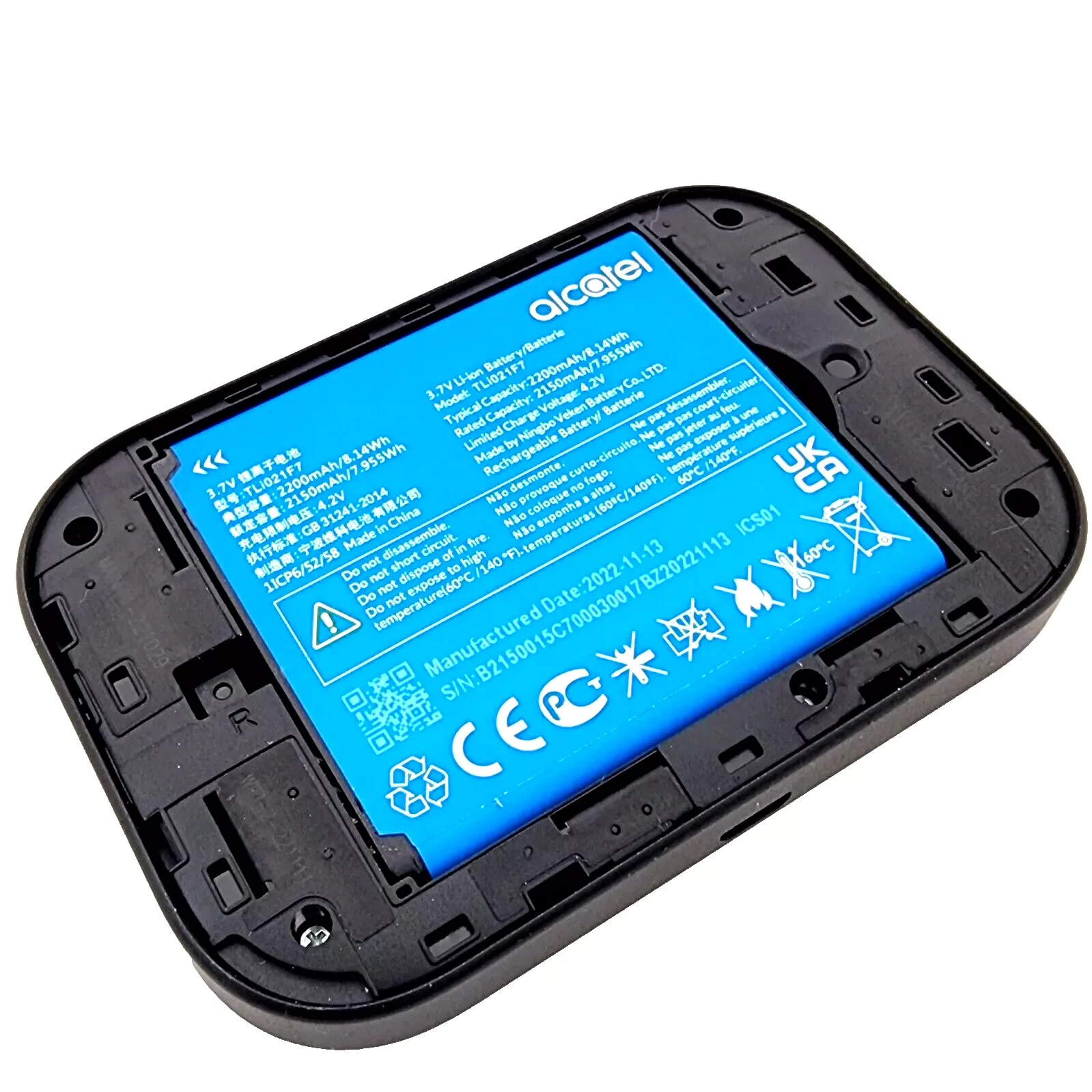 링크존 MW70VK 알카텔 4G LTE 모바일 핫스팟 와이파이(중고 99% 새것)