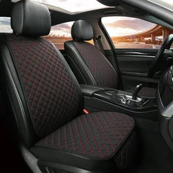 New Flax Car Seat Cover Seat Back Cushion Minimalism Seat Cushion Universal Wear-resistant and Durable Four Seasons
