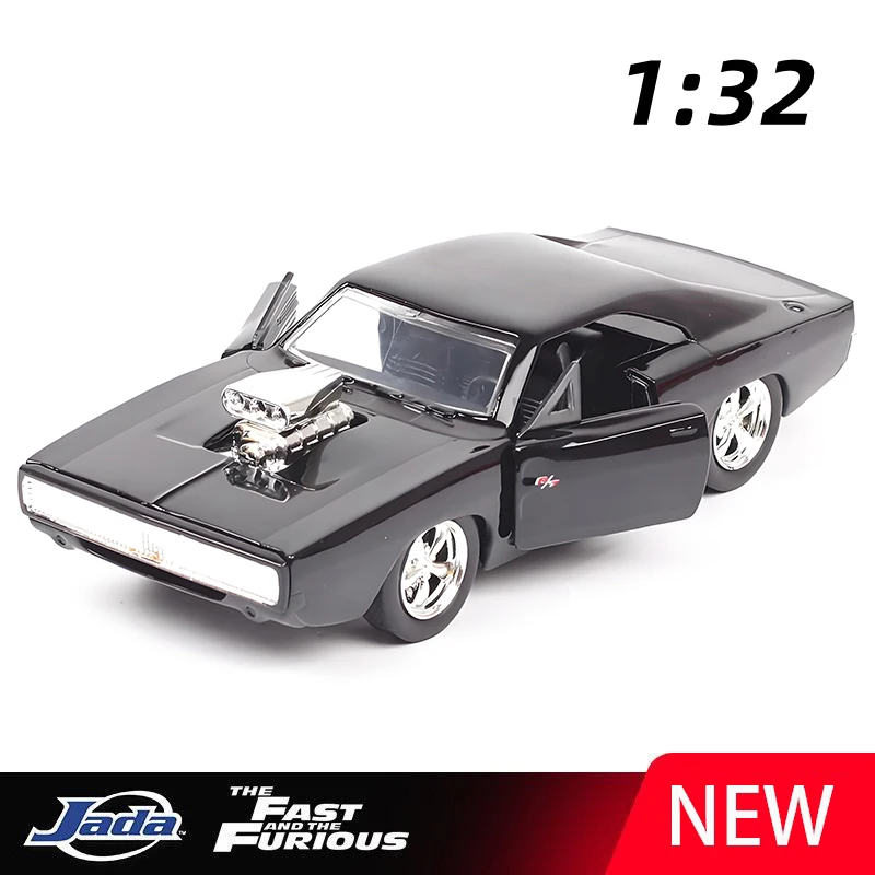 

JADA 1:32 Fast & Furious Dom Charger R/T Alloy Car Diecasts & Toy Vehicles Car Model Miniature Scale Model Car Toys For Children
