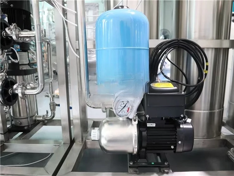 500L Stainless Steel Automatic Reverse Osmosis Pump Pure Water Treatment Machine RO System Water Purification Equipment Plant view 3