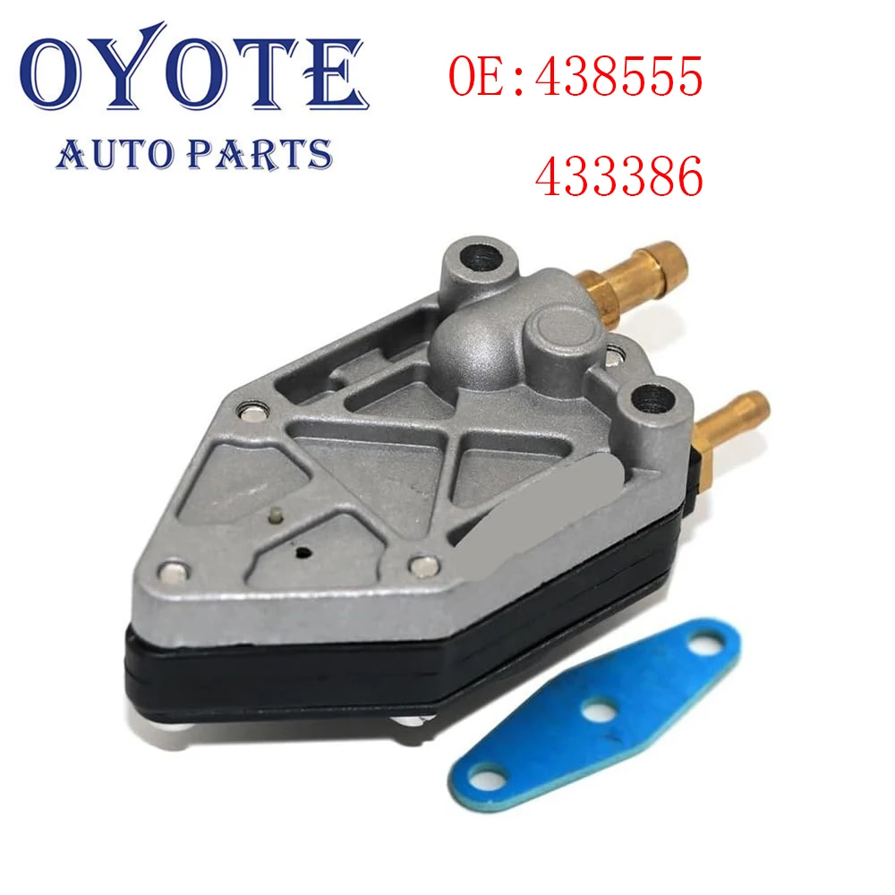

Топливный насос OYOTE для лодочного двигателя Johnson Evinrude OMC BRP 20-30 л.с., малый ниппель 0438555 438555 0433386 433386
