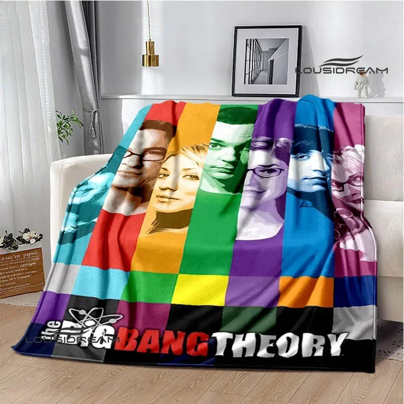 The Big Bang Theory blanket children warm blanket flannel soft and comfortable home travel bed blankets birthday gift