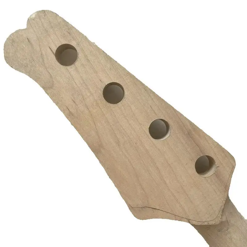 

RN229 4-струнная электрическая басовая шея, конструкция грифа, 20 ладов, клен с палисандровым деревом для DIY, правая рука, необработанная