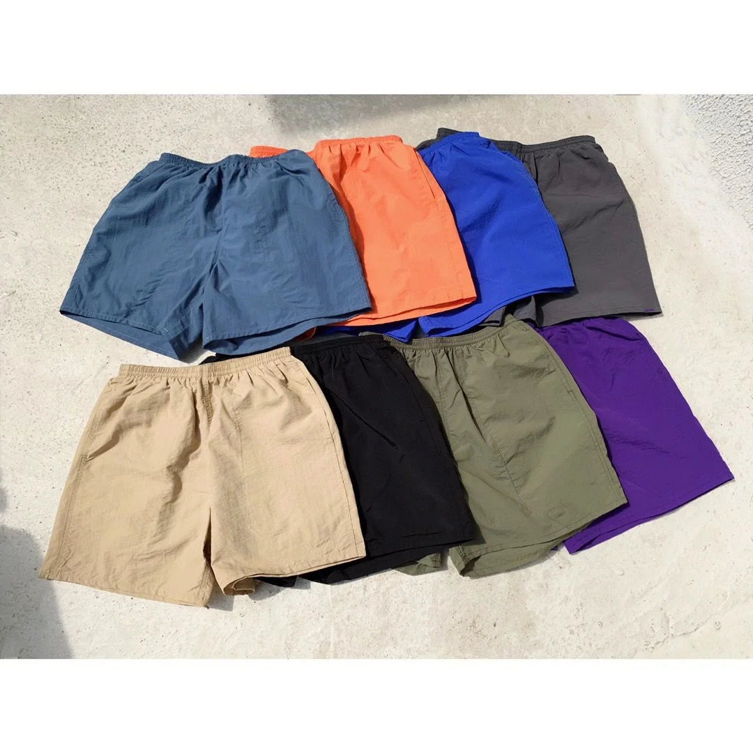 PATA-Shorts Simples de Secagem Rápida para Homens e Mulheres, Shorts de Natação Exterior Baggy, Alta Qualidade, Verão, Exterior