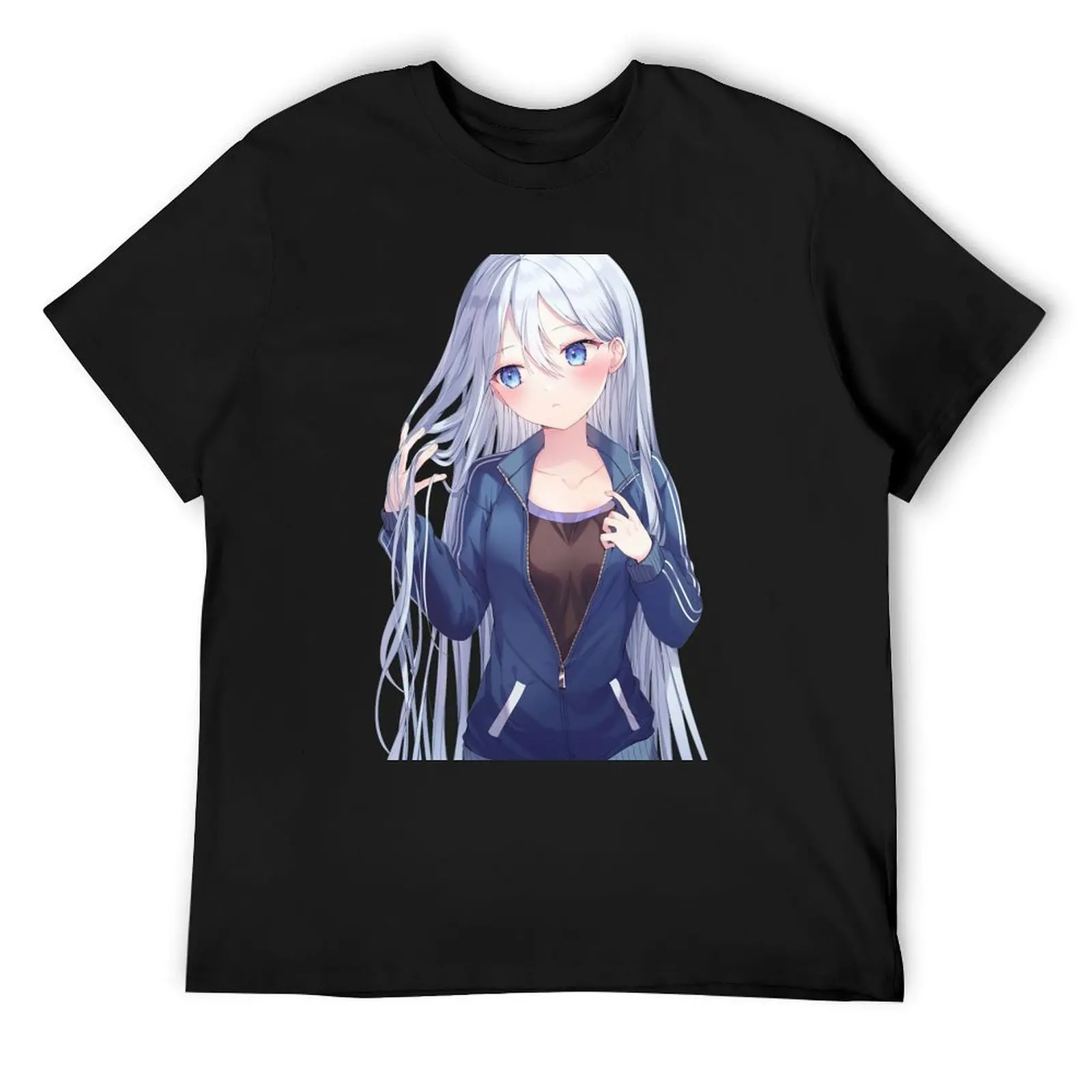 Yoisaki Kanade T-Shirt anime tshirt plus size tops cotton graphic tees mens t shirt