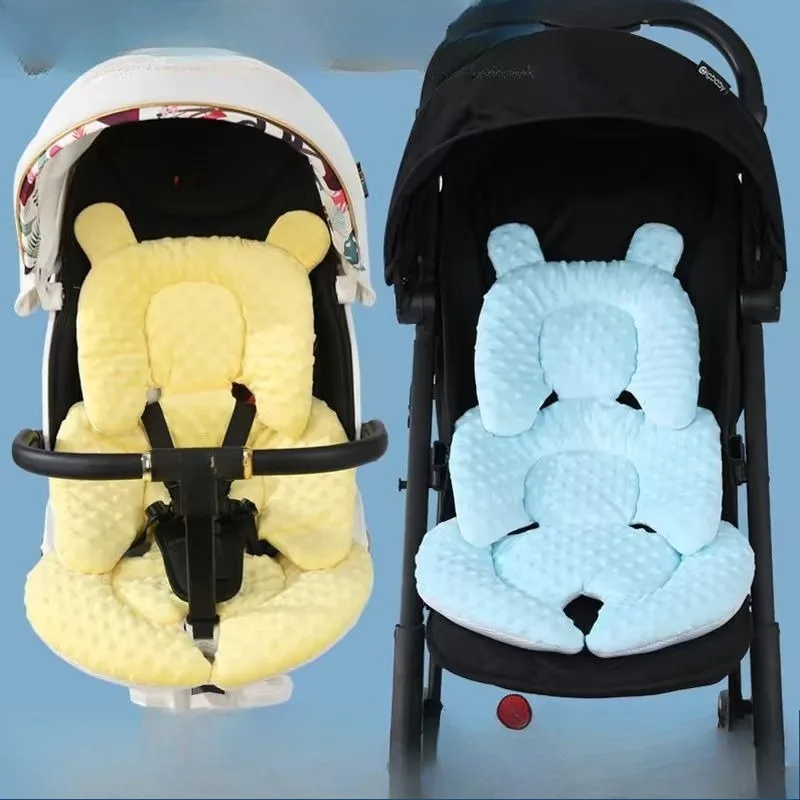 

Коврик для детской коляски, хлопковая подушка, универсальная подушка для сиденья на все сезоны, аксессуар для коляски и люльки
