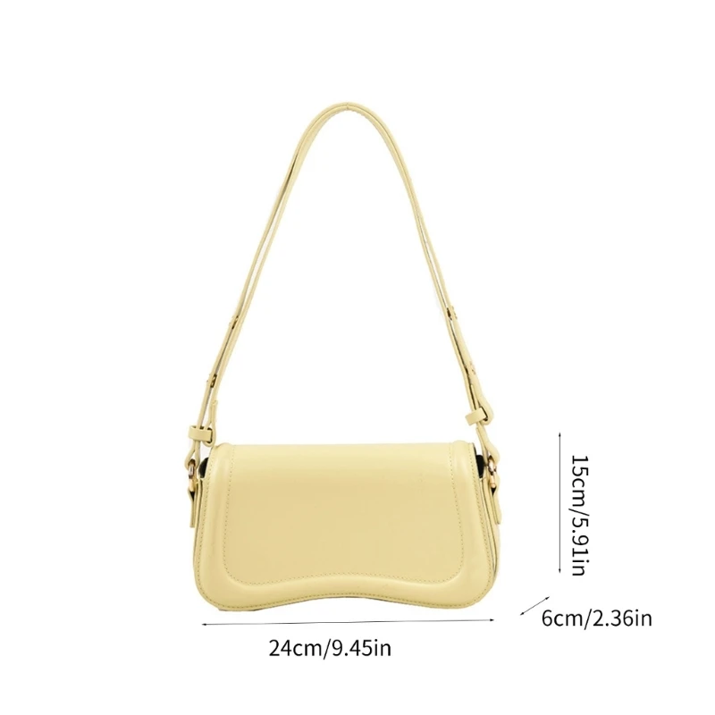 Contemporary PU Leather Crossbody Bag Compact and Handbag Shoulder Bags