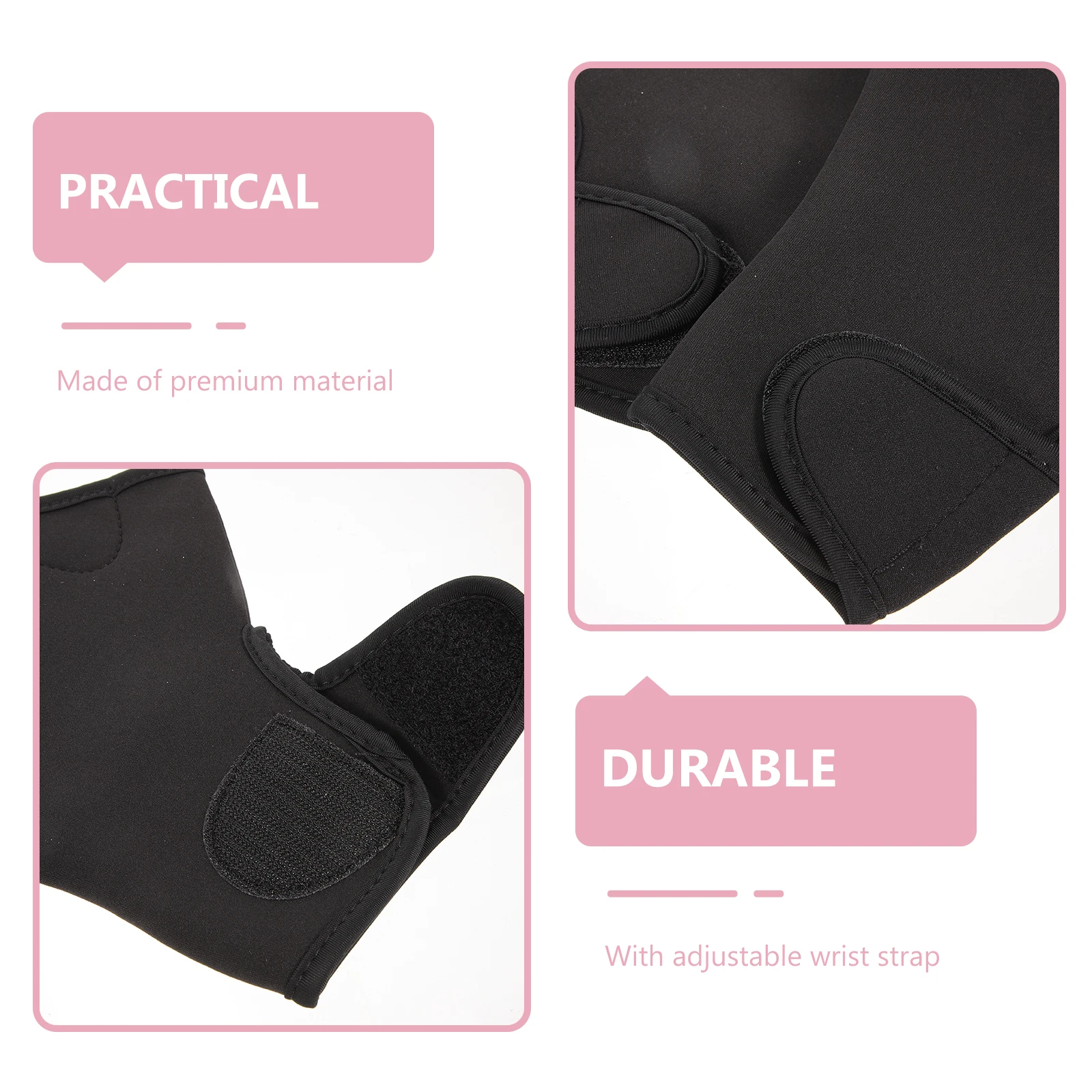 

1pcs 1 Pair Swim Gloves Diving Water Resistance Training Hand Paddles Breathable Soft Skin-Friendly Swimming Pool Exercise Mitts