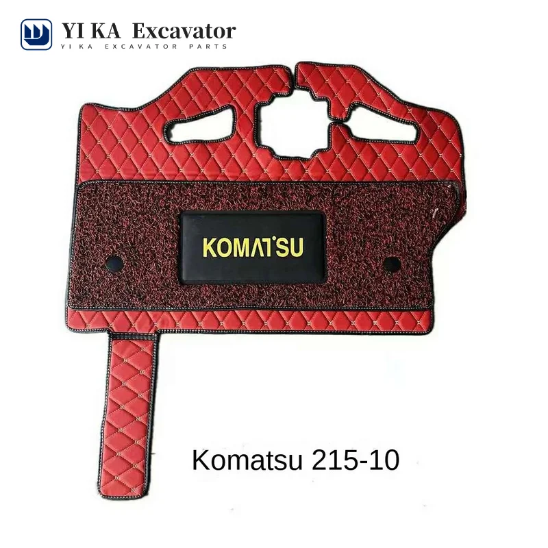 For Komatsu excavator accessories PC200/210/220/240/215/360-10 cab supplies Interior foot mats