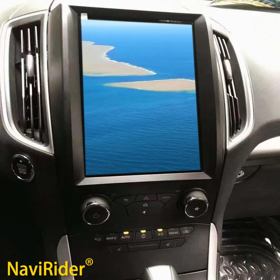 

Мультимедийный видеоплеер NaviRider с сенсорным экраном 256 ГБ для Ford Edge 2015-2019 Android 14 Радио Стерео GPS CarPlay Navi Головное устройство