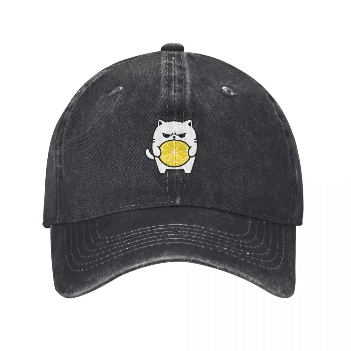 

Sour Puss Baseball Cap Rugby Luxury Man Hat Men's Women's