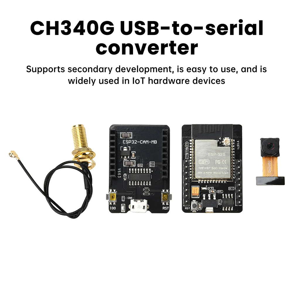 ESP32-CAM Wifi Modu… - image