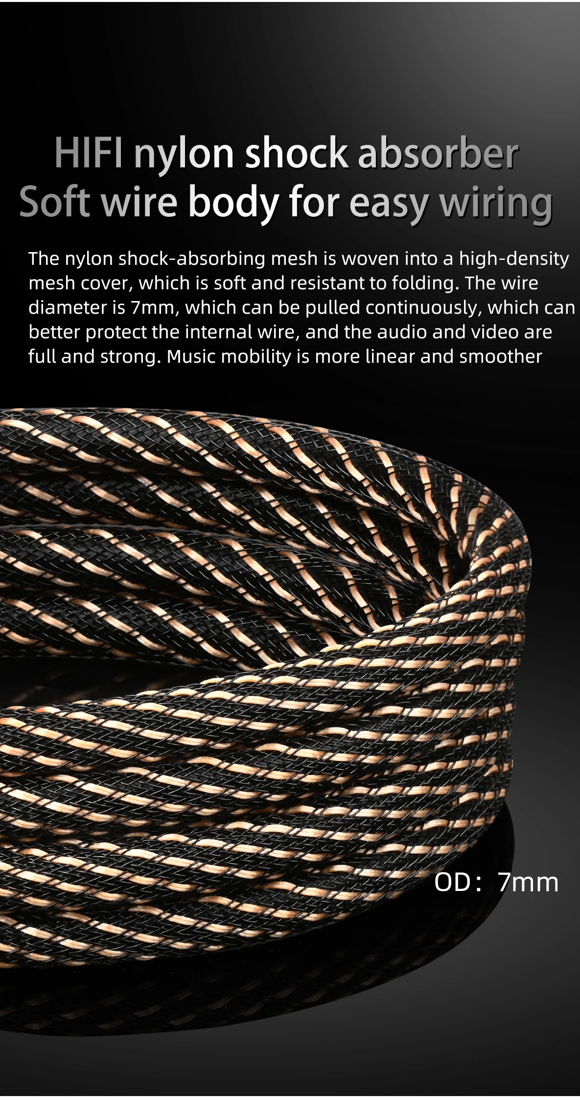HiFi Audio 4,4 mm auf XLR-Kabel Hi-End 6N OFC symmetrische 4,4 mm Klinke auf 2XLR männlich oder weiblich Adapter Y-Splitter-Kabel für Mixer-Player – Detail 10