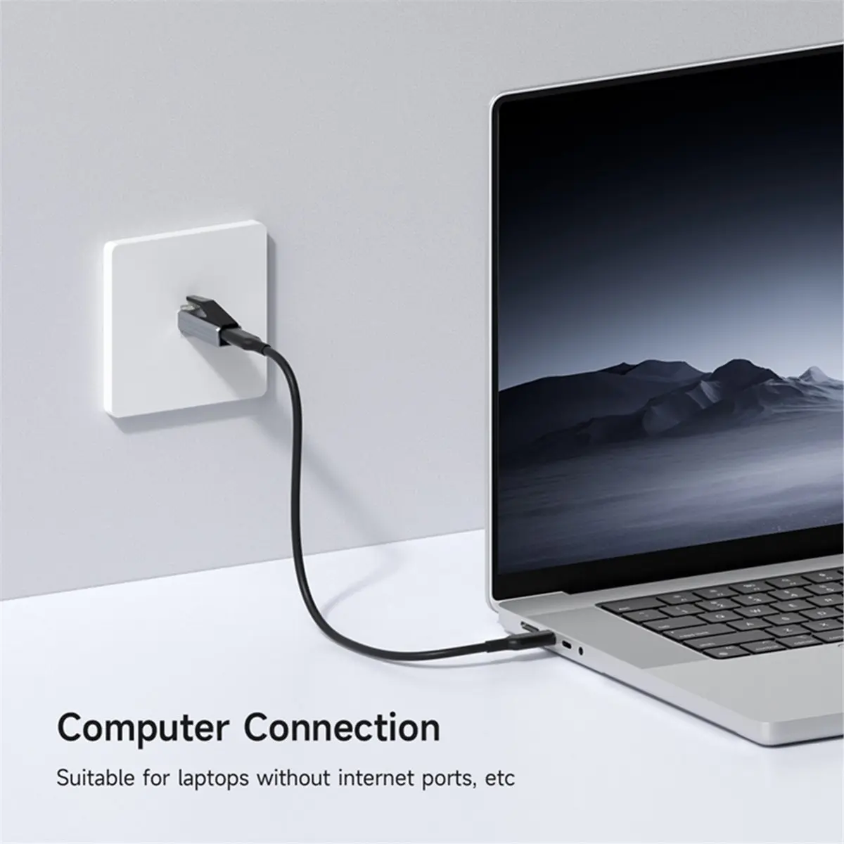 

Адаптер USB C к Ethernet, 1 Гбит/с, гигабитный сетевой преобразователь USB C «мама» на RJ45 «папа» для общего телефона, ноутбука и т. д.
