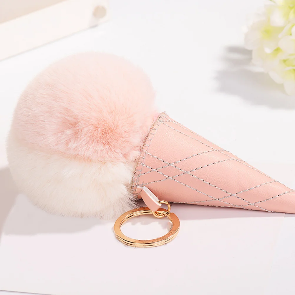 الآيس كريم المفاتيح لطيف المفاتيح ديكور لحقيبة الظهر محفظة سيارة مفتاح قلادة عصابة حقيبة معلقة حلية الآيس كريم على شكل مفتاح