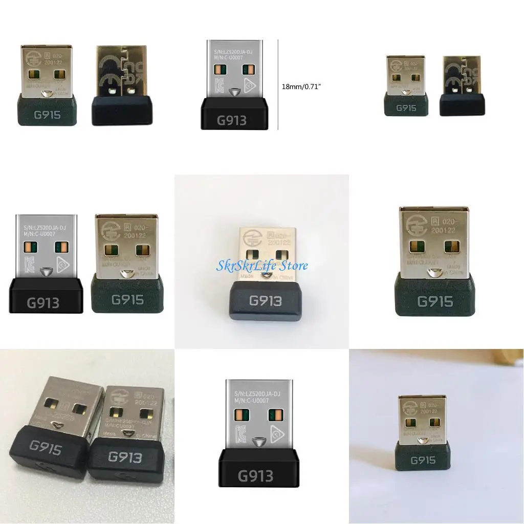 

E65e Новый USB -ключ -сигнал мыши для мыши для клавиатуры G913 G915