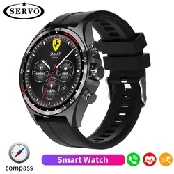 SK27-Montre Intelligente Originale pour Homme et Femme, Bluetooth, Appel, Fréquence Cardiaque, ECG, permission, Boussole NDavid, IP68, Étanche, dehors, Musique