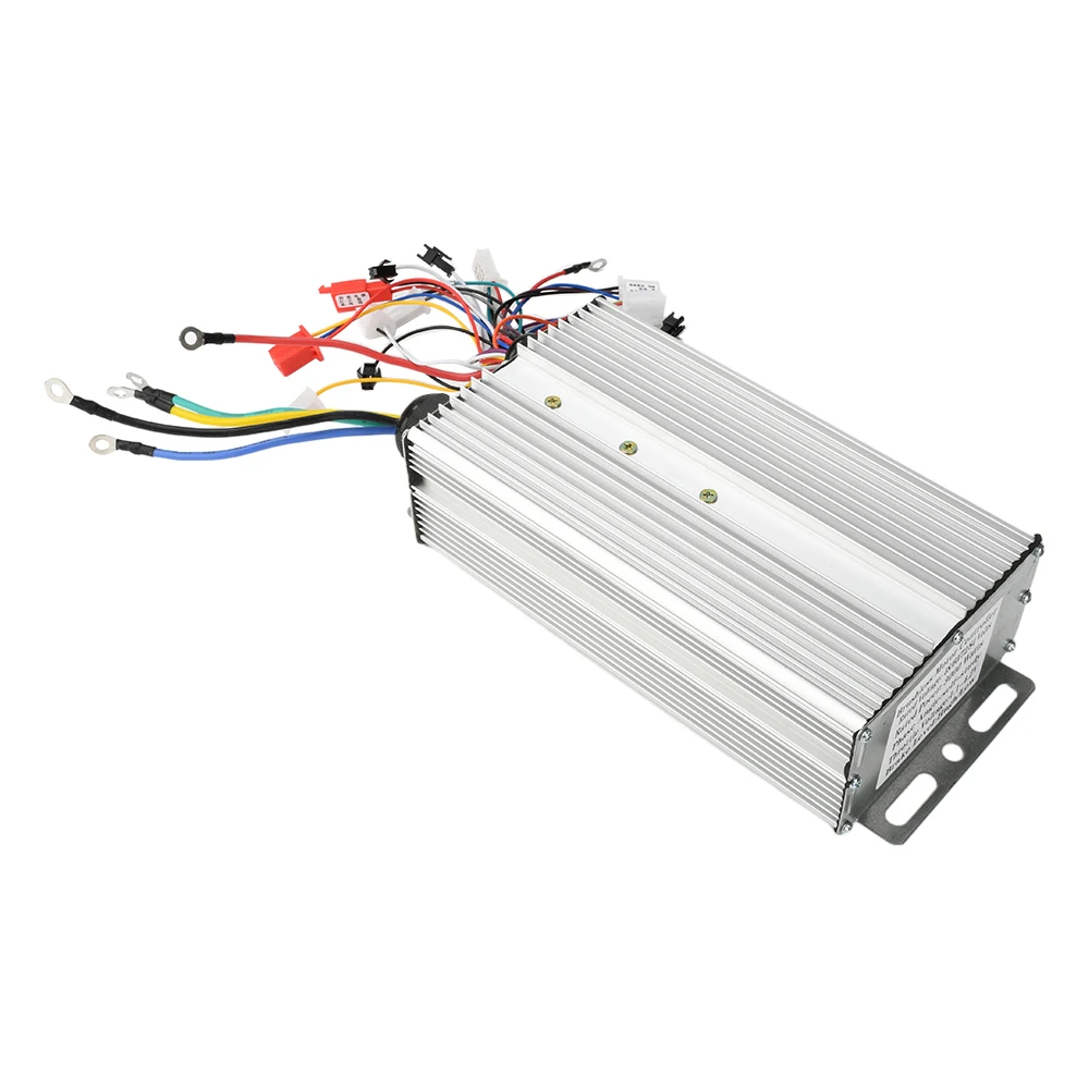 48V 60V 72V 84V 3000W Intelligent Brushless Controller Double Row 18MOS Transistor BLDC Motor Speed Controller for Motorcycle