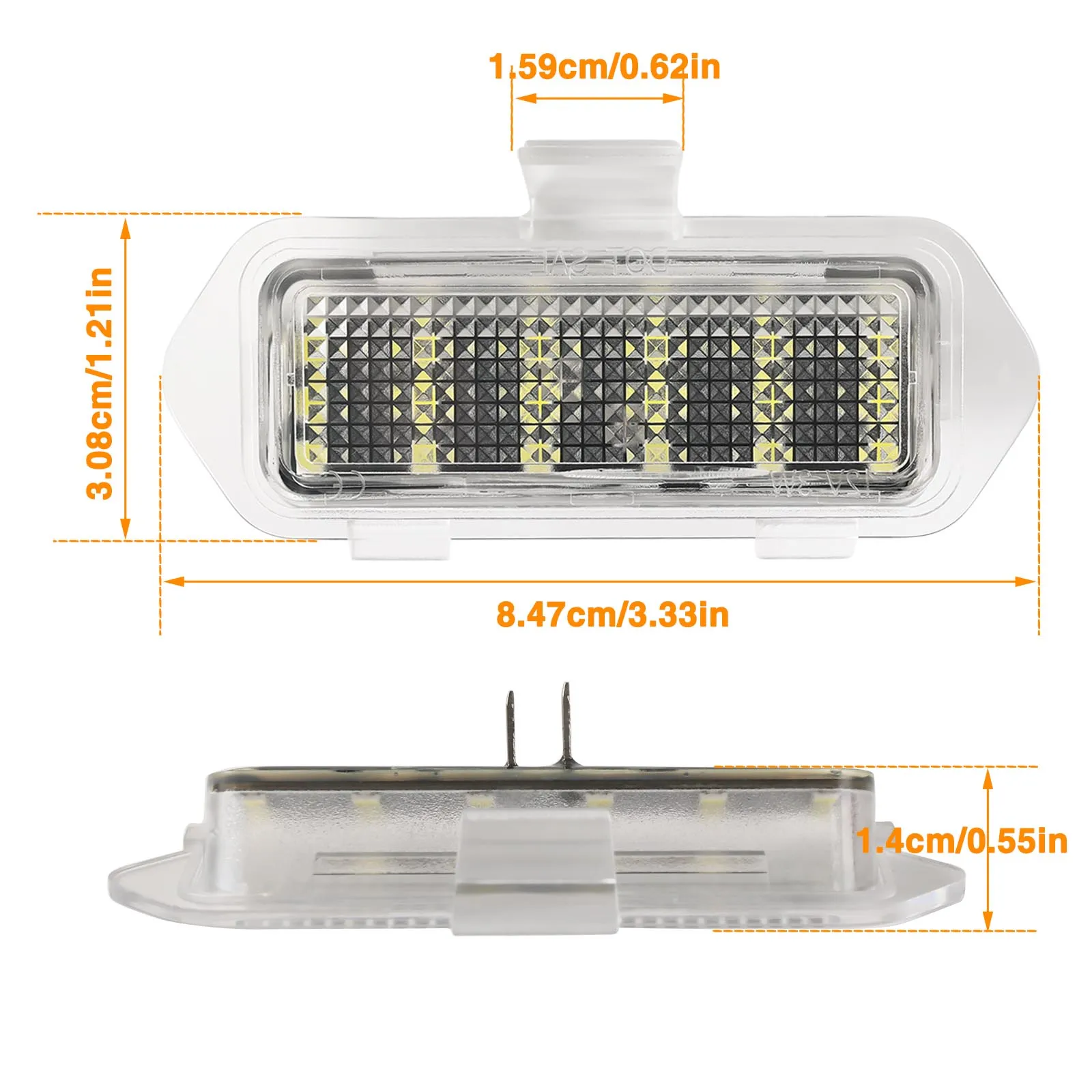 2X مرآة جانبية ضوء البركة لشيفي سيلفرادو 1500 2500 أفالانش تاهو لجي إم سي سييرا 1500 كاديلاك إسكاليد 2003-2006 6000 كيلو