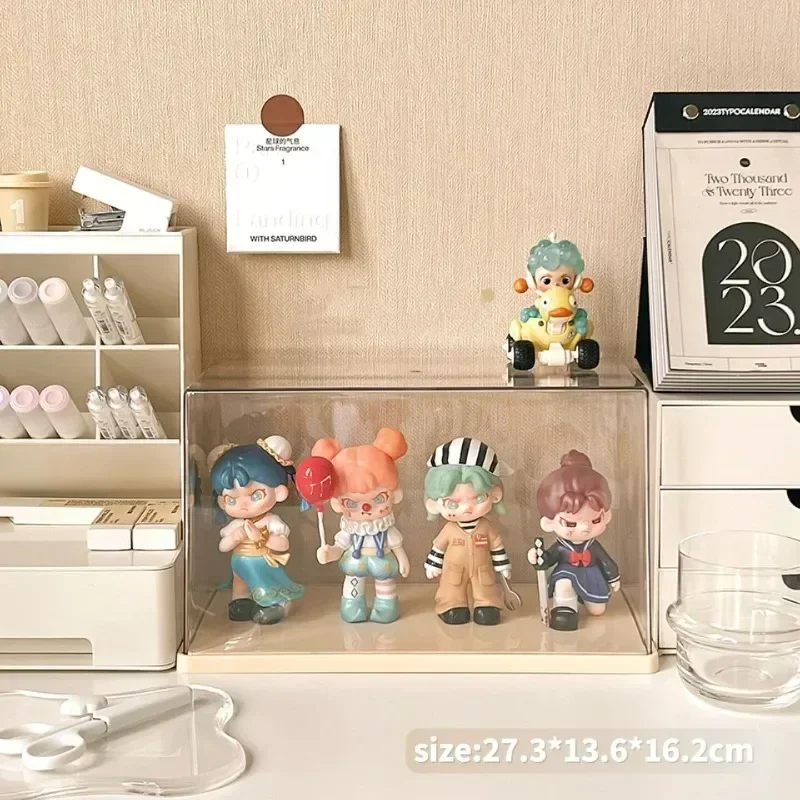 Blind Box Storage Display Stand Acrylic Transparent Lego Hand-made Decoration Display Cabinet for POPMart Dust-proof Display Box