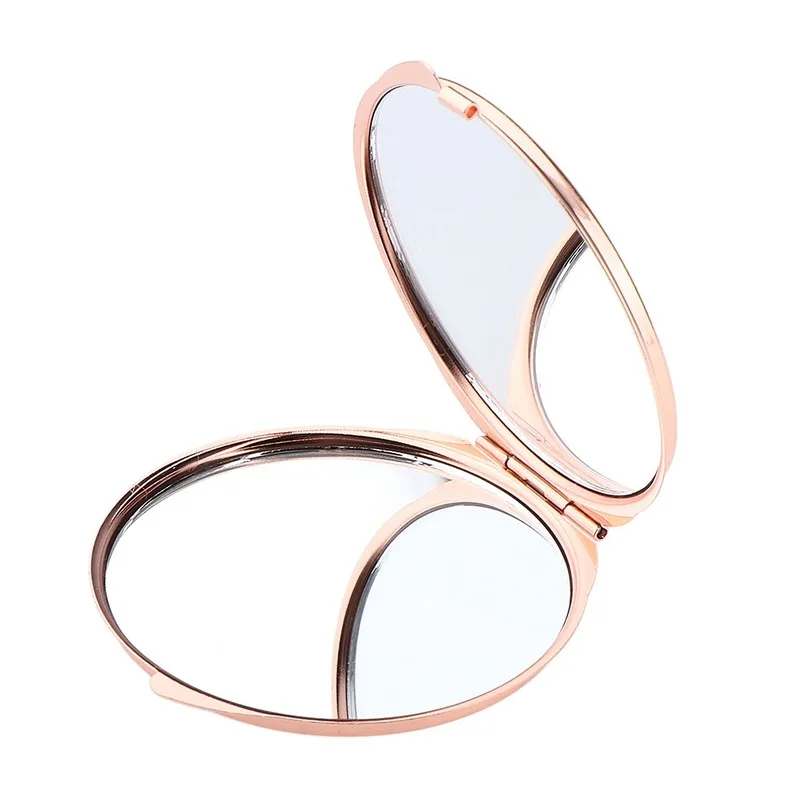 L305 Compact Makeup Mirror Cosmetic Magnifying Portable Make Up Mirrors for Purse Travel Bag Home Office Mirror Compact