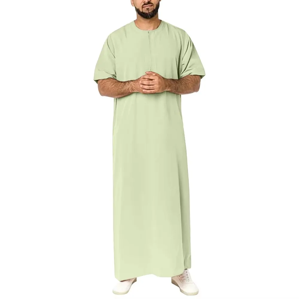 Jubba Thobe Per Uomo Abbigliamento Musulmano Islamico Moda Marocchino Arabo Saudita Dubai Oman Inverno Lungo 5XL Plus Size Caftano Casuale
