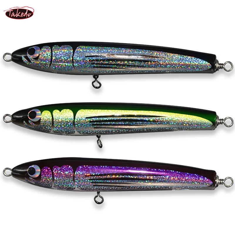 TAKEDO hurtownia wysokiej jakości JY58 200mm 80g drewniana przynęta ołówkowa słonowodne Trolling realistyczne przynęty Topwater przynęta na tuńczyka