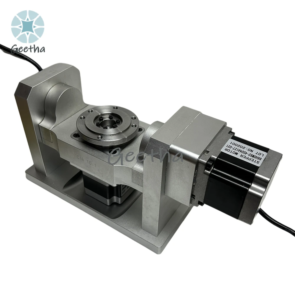 Planetary Reducer Planetary Gearbox 4th 5th Rotary Axis NEMA 34 CNC Dividing Head Reduction Ratio 10:1 Wood Router Lathe Tools