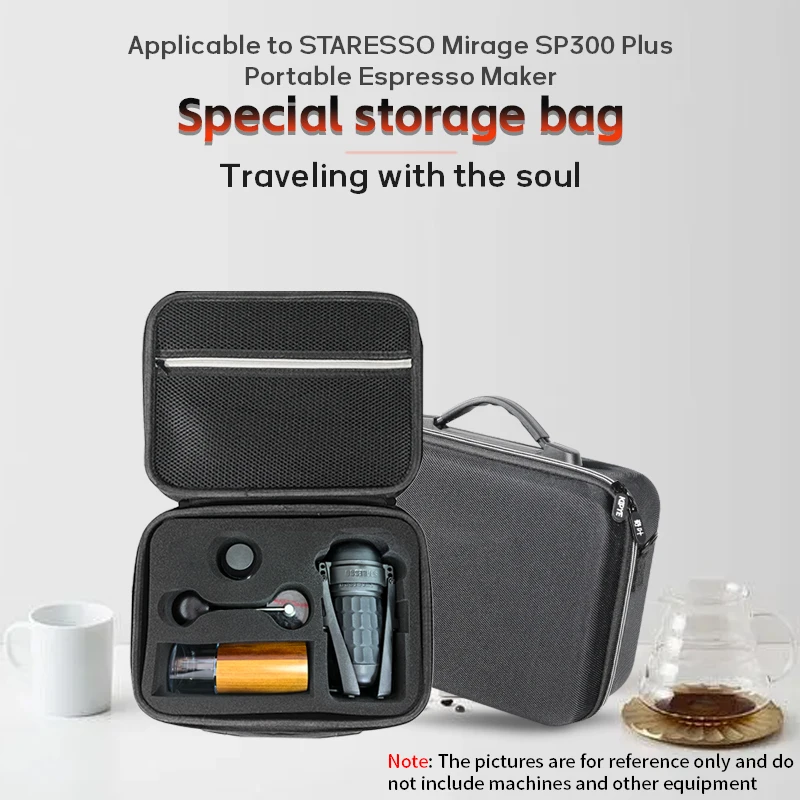 STARESSO Mirage SP300 Plus Specialized customized storage bag,Camping suitcase,Suitable for Staresso Portable Espresso Maker