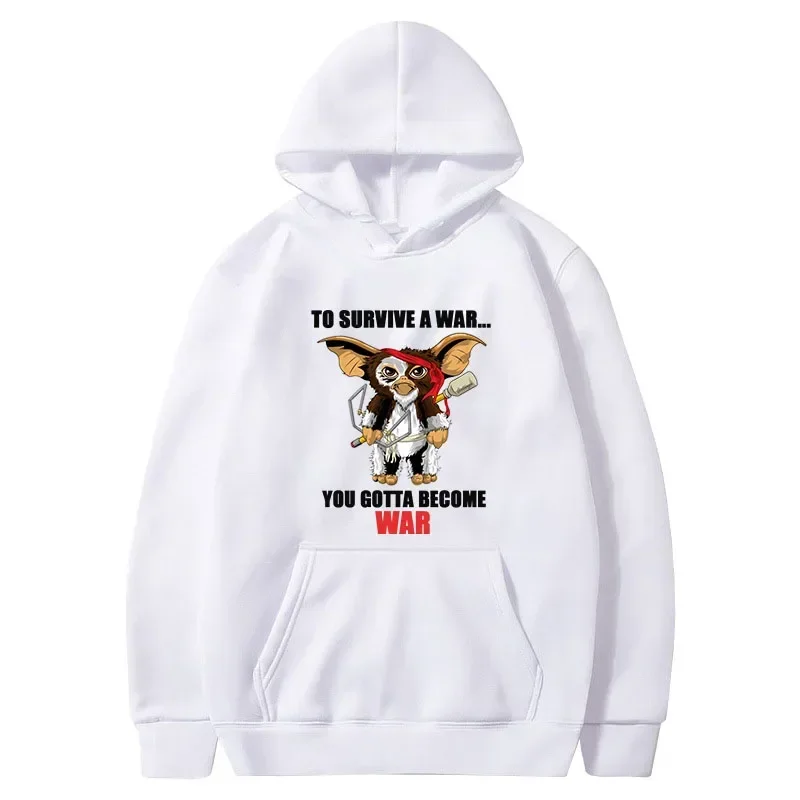 New Spring and Autumn Printed Hoodie Gremlins Men's Anime Streetwear Comic Hoody Female Designer Clothes Pullover Women Lady Top