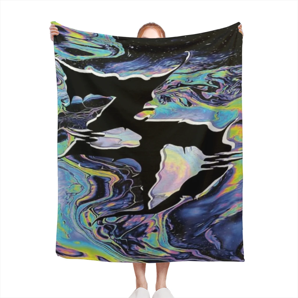 Zeds Dead Medium Blanket Comforter Flannel Soft throw Blankets Warm Home and Decoration