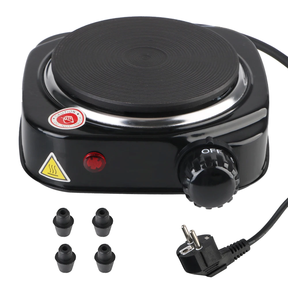 Mini Electric Heater Stove Milk Water Coffee Heating Furnace Multifunctional Kitchen Appliance 500W 220V Hot Cooker Plate