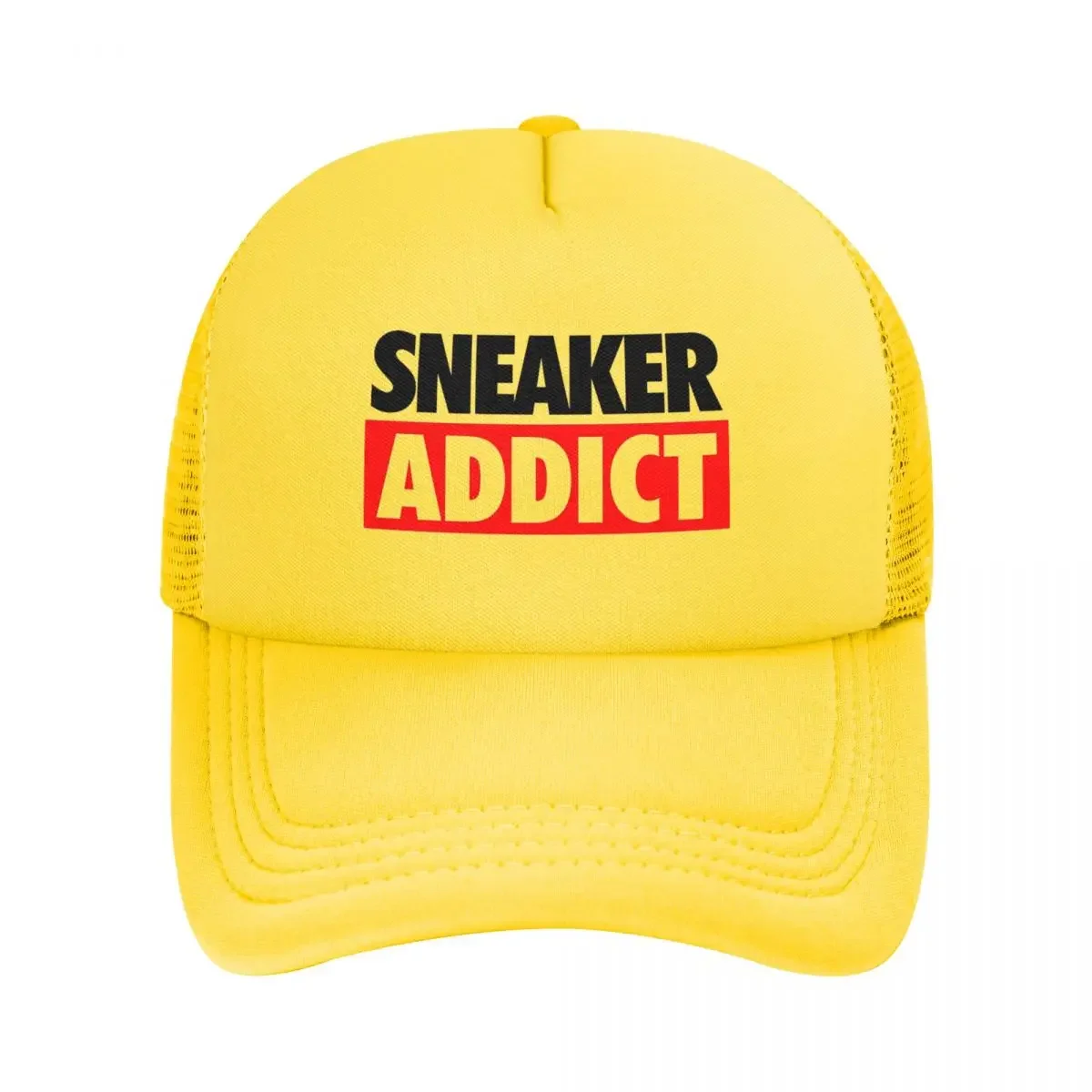 Sneaker Addict Box Mesh Baseball Caps Snapback Fashion Baseball Hats Breathable Casual Casquette Outdoor Unisex