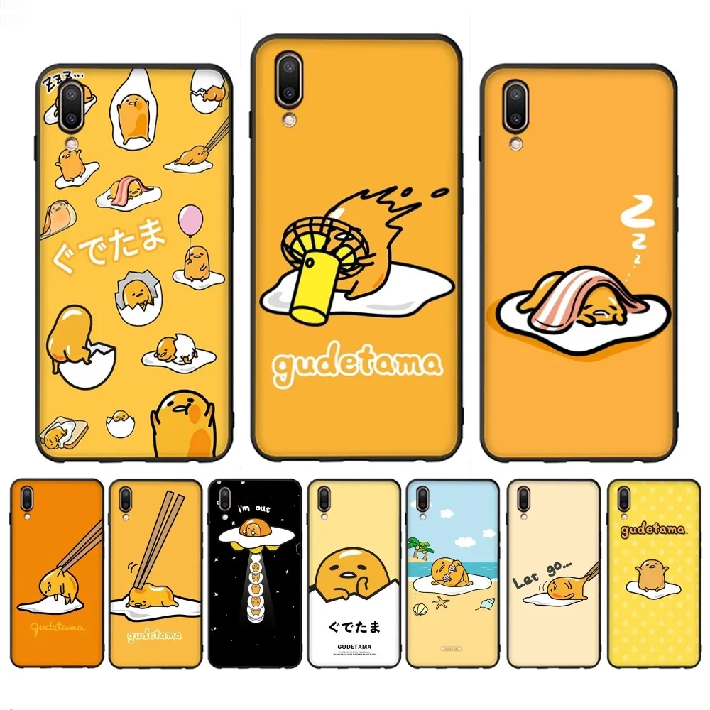 Yellow Lazy Egg G-Gudetamas Phone Case For Redmi Note 4 X 5 A 6 7 8 T 9 9S 10 11 11S 11Epro Poco M3 Pro