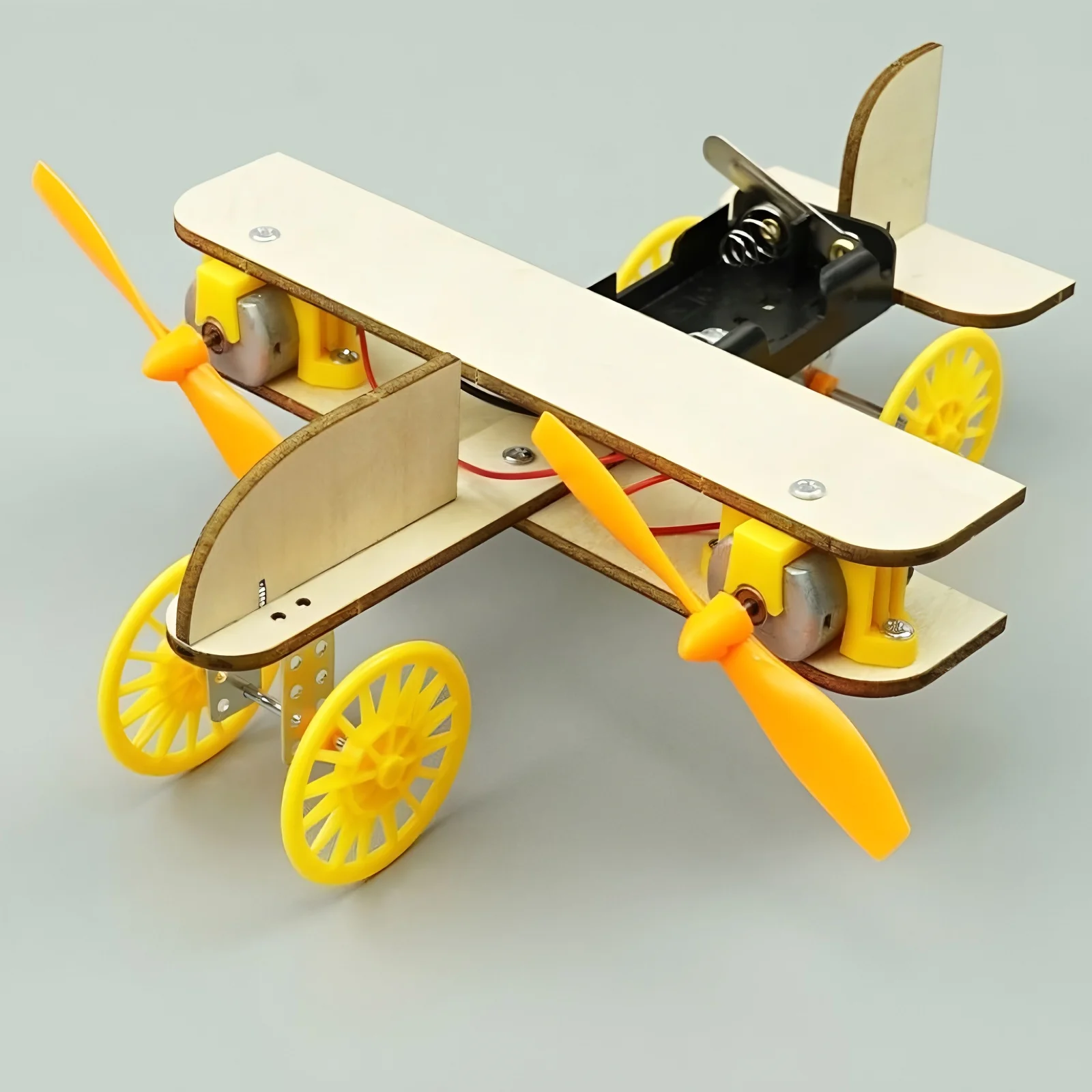 Dziecięce modele samolotów DIY, ręcznie robione modele do montażu, drewniane puzzle 3D, zabawki edukacyjne i prezenty dla dzieci.