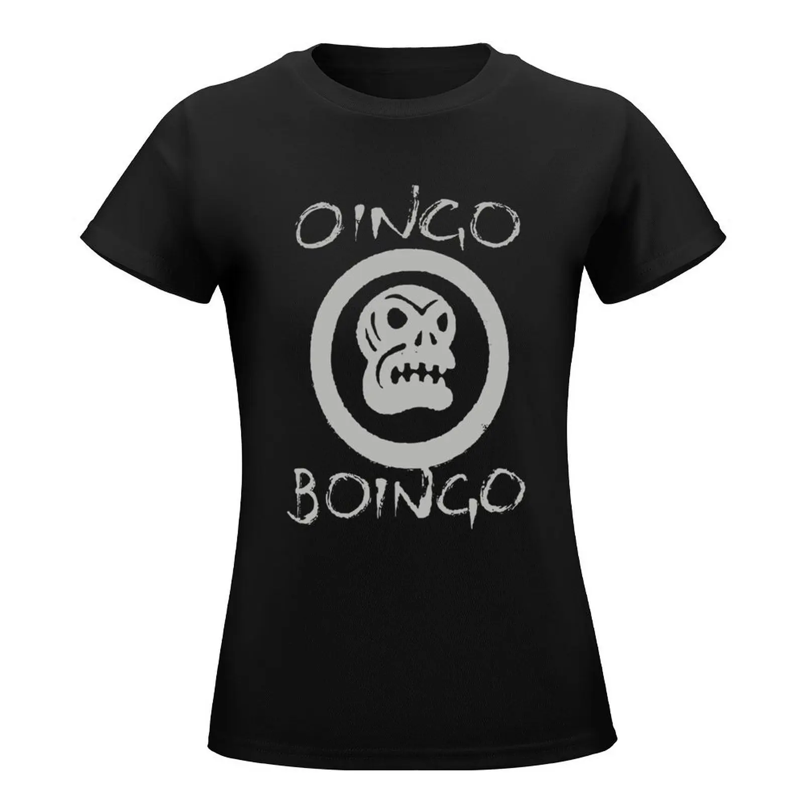 Oingo boingo racerback tričko estetická oblečení hippies oblečení vintage pláň t košile pro ženy