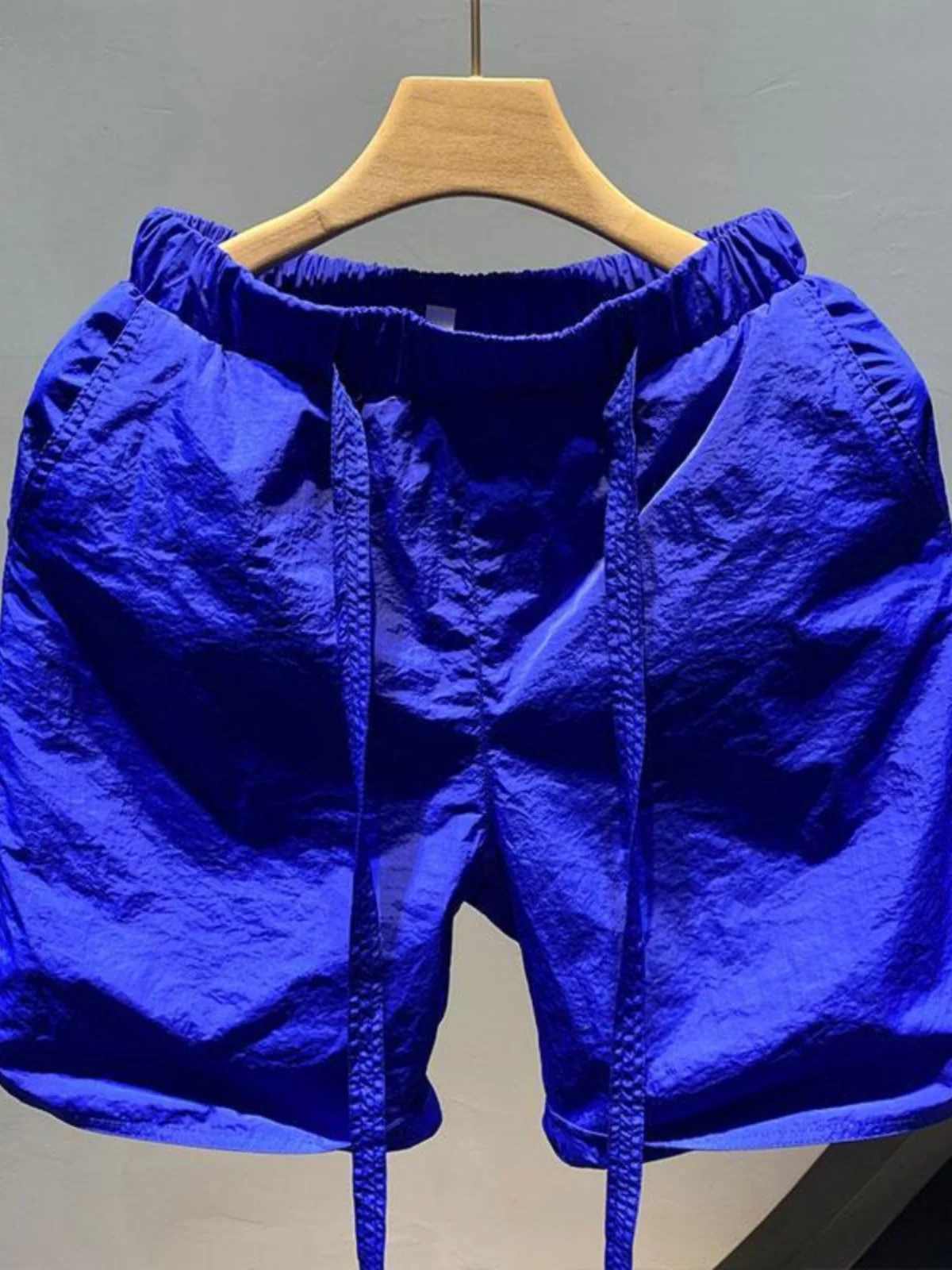 

Large Size 300 Pou Hawaiian Patterned Loose Fit Summer Beach orts Thin Five-Quarter Pants Qui Dry Casual Trousers for Men