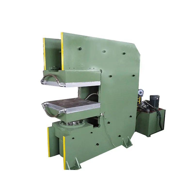 Jaw Type Plate Vulcanizing Machine Rubber Crawler Vulcanizing Machine Flat Molding Press