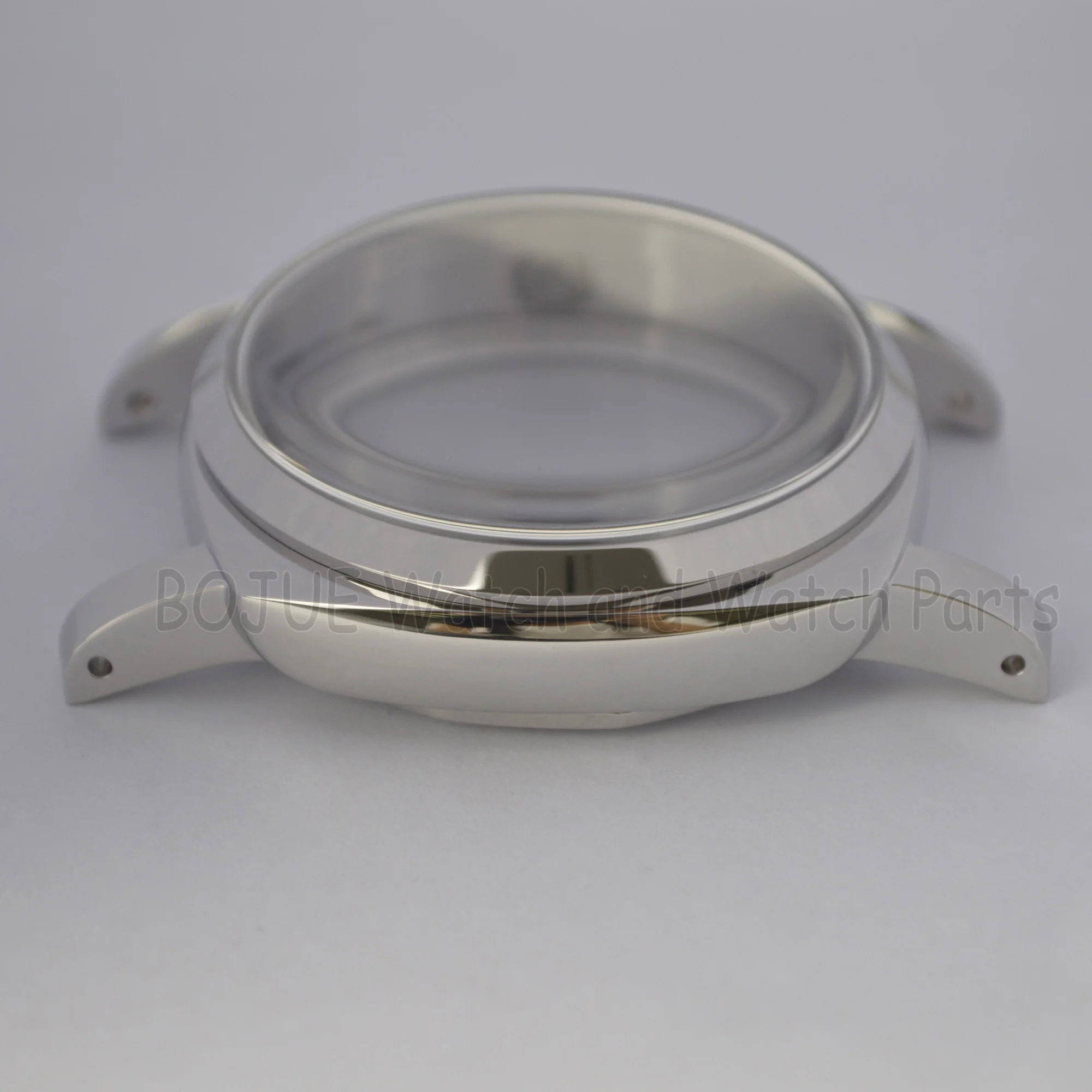 47mm Vintage Retro Stainless Steel Case for PAM 6152 no Crown Guard ETA6497/6498/ST3600 Mechanical Movement Accessories