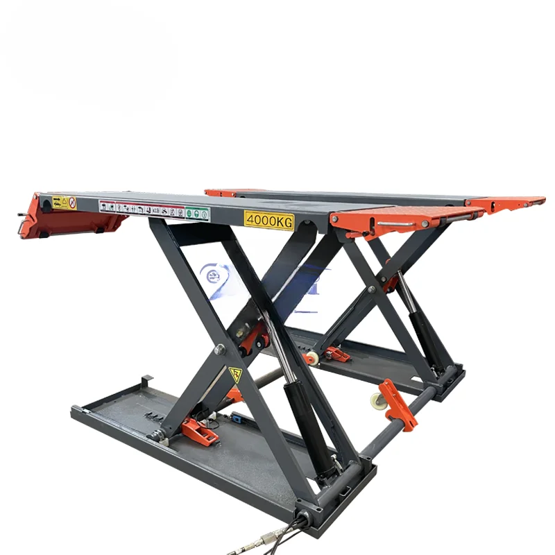 

Heavy Movable scissor car lift Hydraulic Car Hoist Commercial Mid Rise Workshop Car Lift New