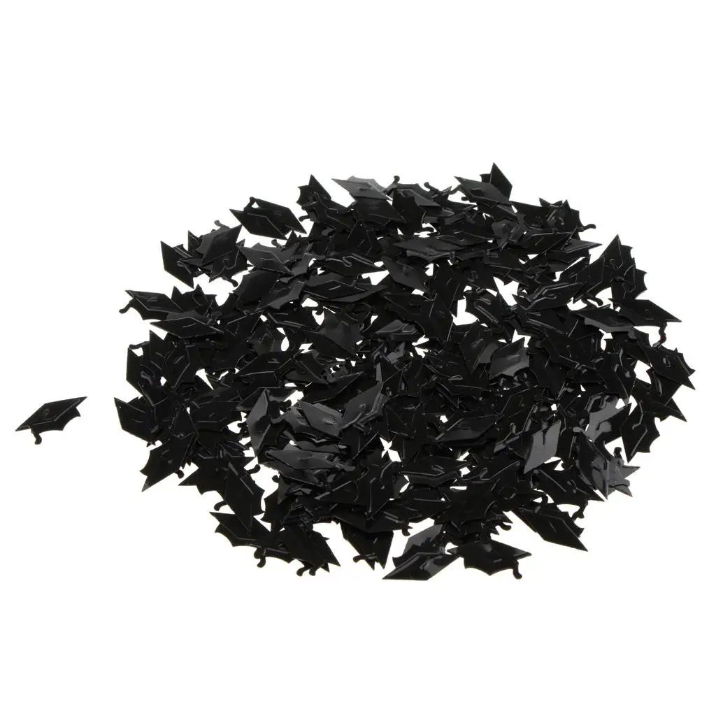 Scatter Table Confetti School Graduation Party Decoration Black