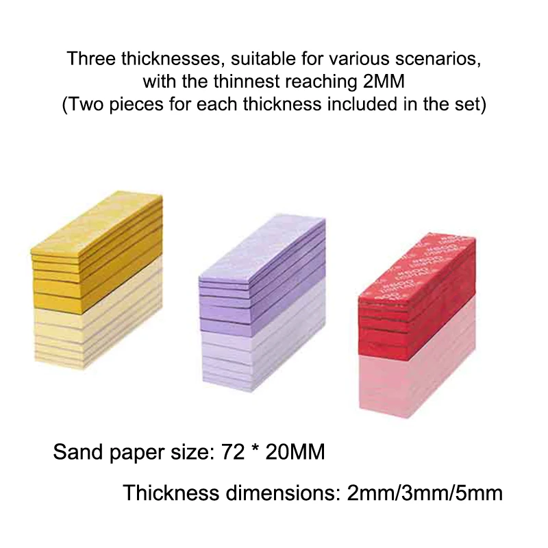 Set di spugne abrasive SS-S01 o SS-S02 per modello combinato rettifica ad arco lucidatura carta vetrata strumento per la creazione di carta abrasiva
