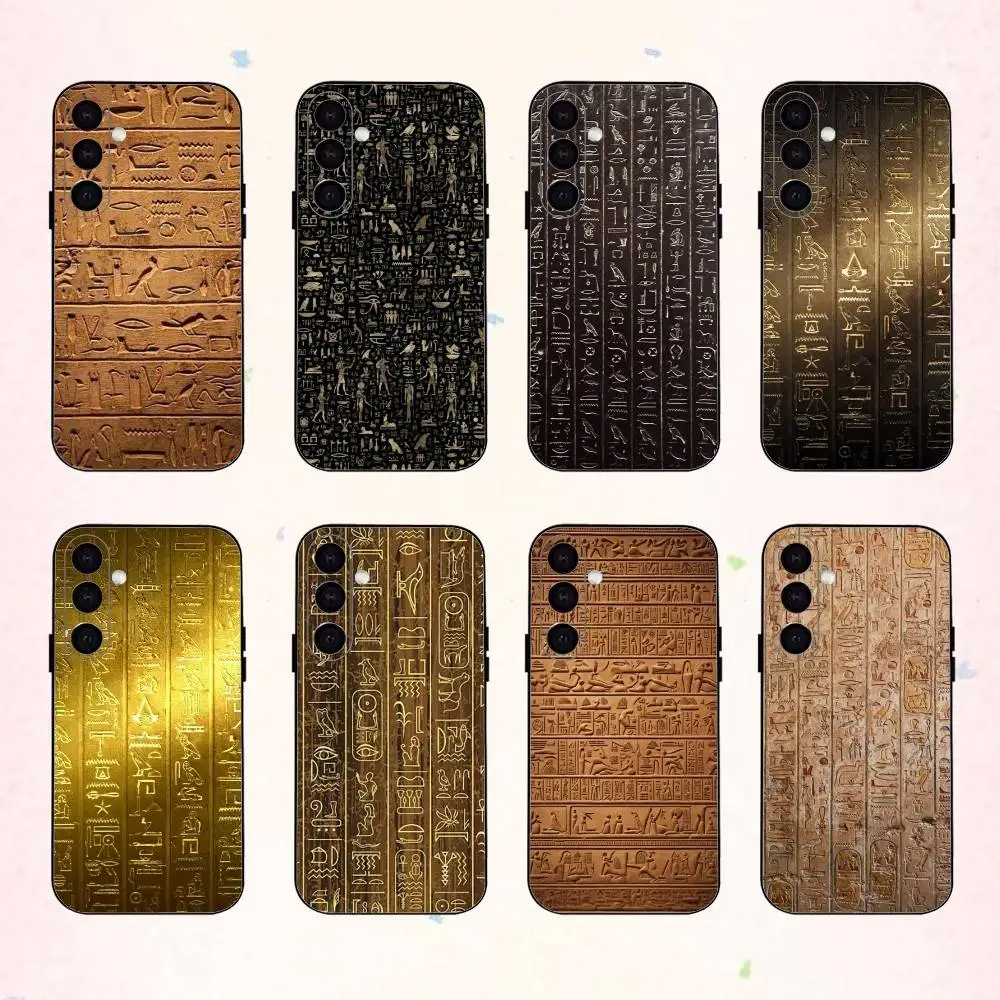 

Gold Money Pattern phone Case For Samsung Galaxy A73,A72,A71,A70,A53,A52,A51,Others Soft Black Shell
