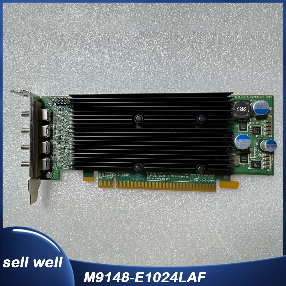 

Четырехэкранная видеокарта для Ma-trox M9148 LP PCIe x16 M9148-E1024LAF