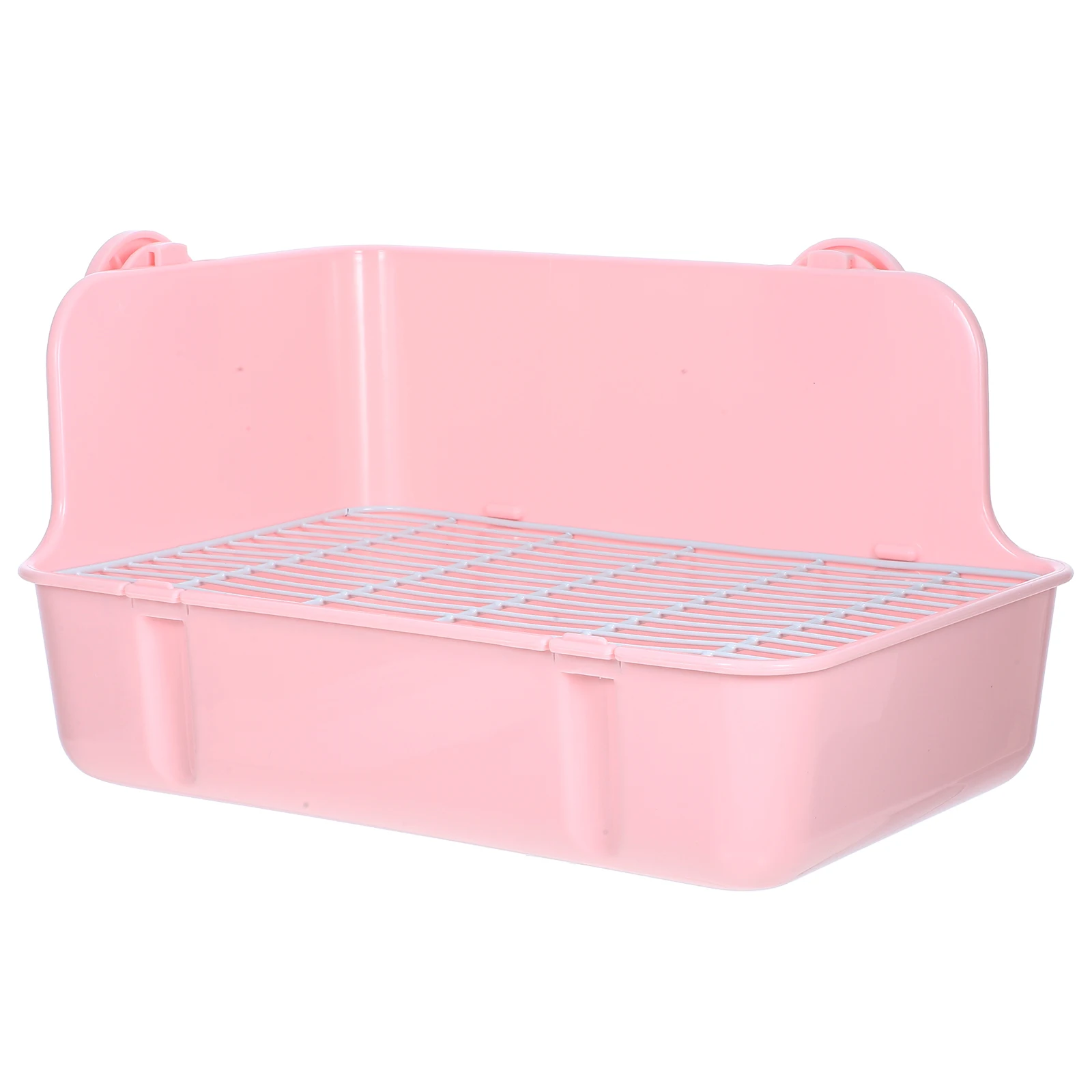 

Pet Toilet Convenient Rabbit Potty Bunny Litter Pan Small Animal Reusable Plastic Pans