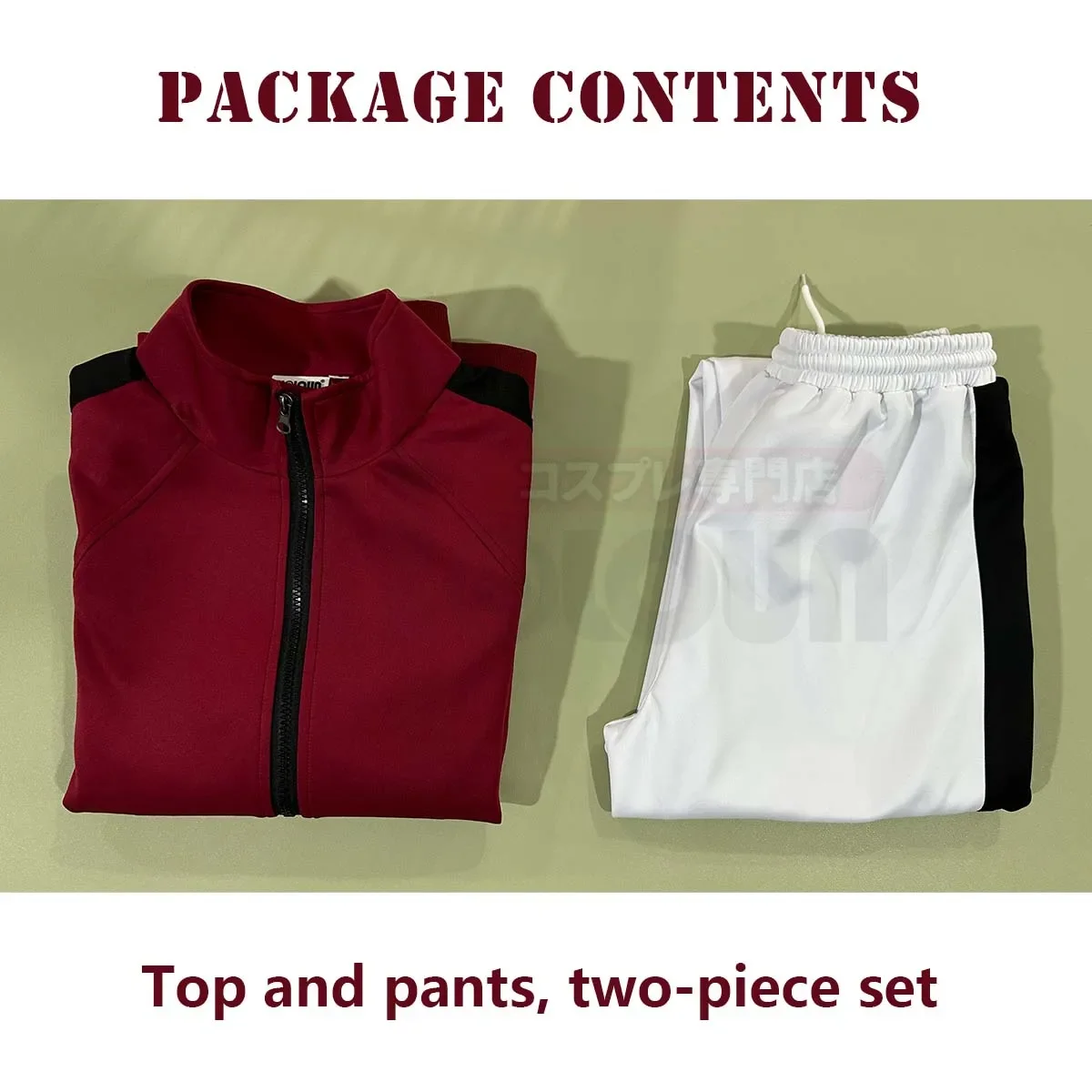 Cosplay Haiky Anime Inarizaki Kita Shinsuke School Uniform Cosplay Costume Embroidery Full-zip Tracksuit Daily Wear Halloween