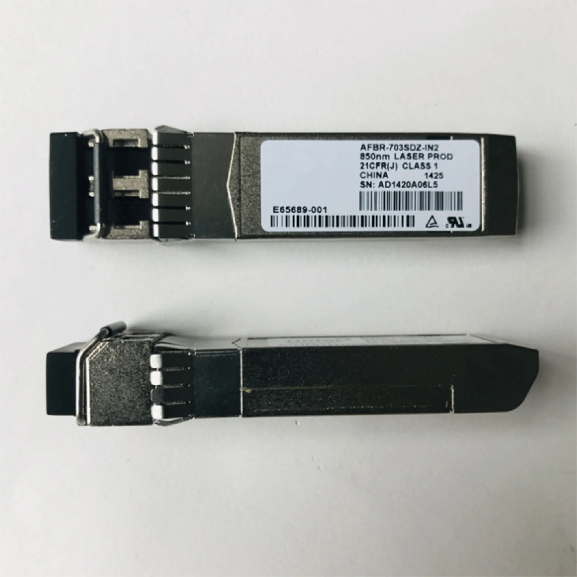 10g fiber SFP/AFBR-703SDZ-IN2/E65689-001/Inte-l 10g SR X520 X710 82599 network card switches general switch 10gb/10g module sfp