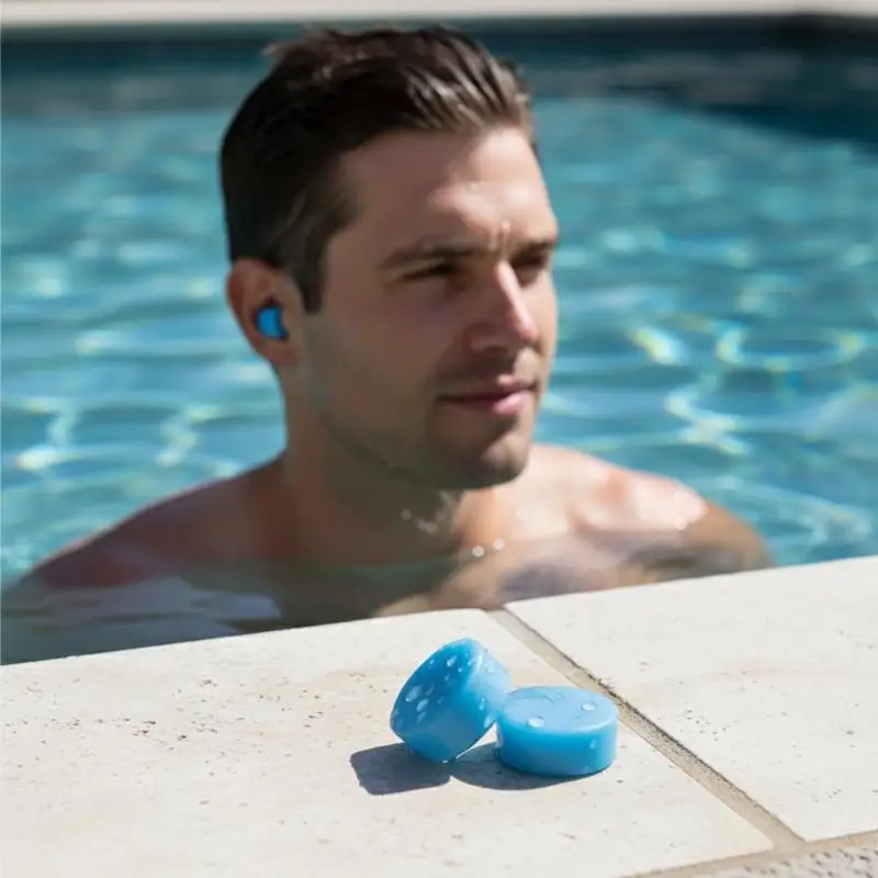 

12 Pcs/Box Soft Moldable Silicone Sleep Earplugs Sound Insulation Waterproof Ear Plugs Reusable Noise Reduction Earplug Swimming